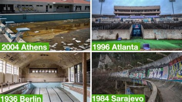 Abandoned Olympic Sites Athens Rings