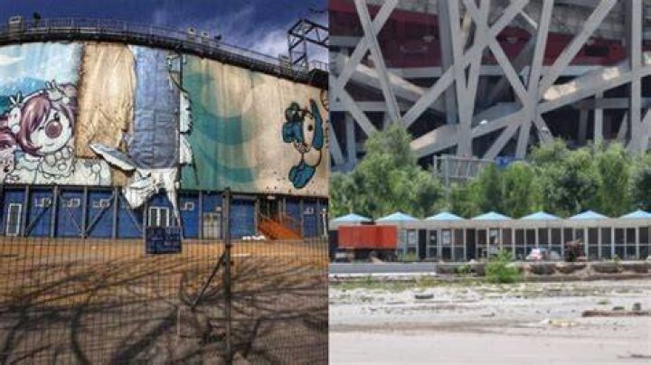 Abandoned Olympics Beijing Beach Volleyball