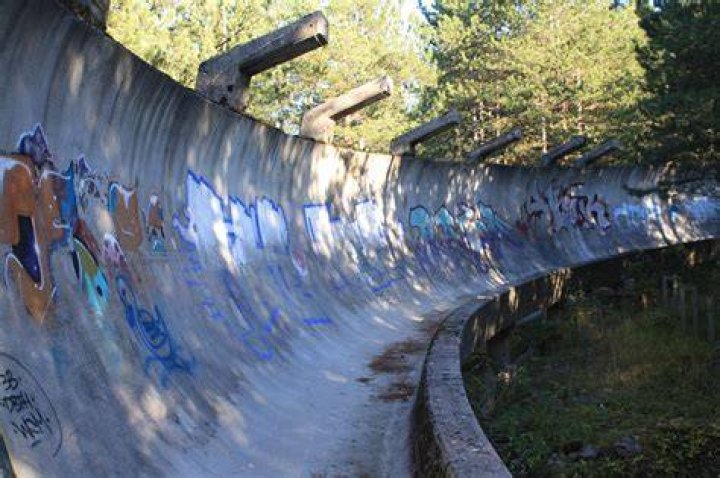 Abandoned Olympics Sarajevo Bobsleigh