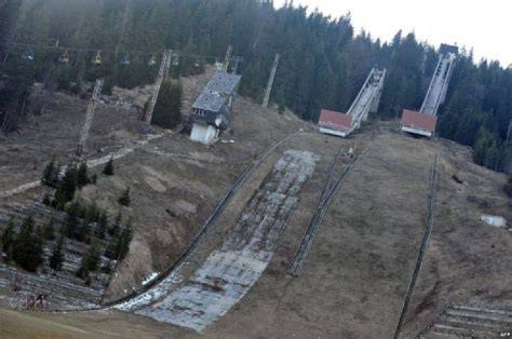 Abandoned Olympics Sarajevo Ski Jump