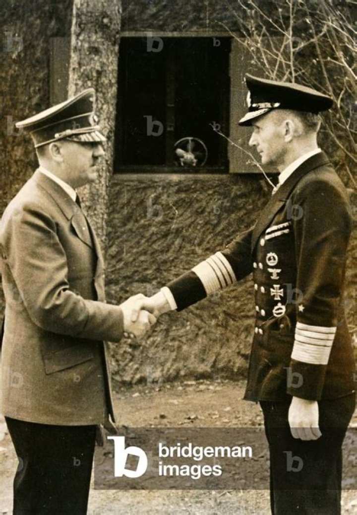 Adolf Hitler And Karl Dönitz