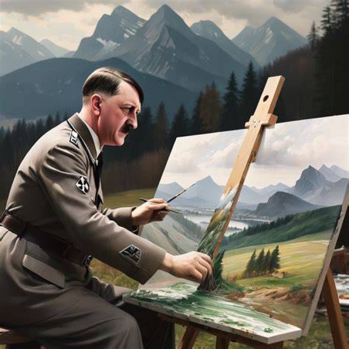 Adolf Hitler Painting