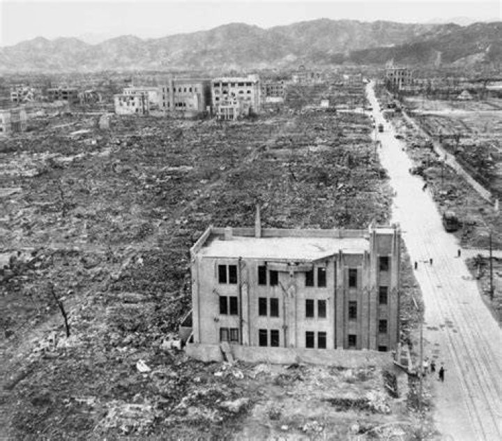 Aftermath Of Hiroshima Bombing