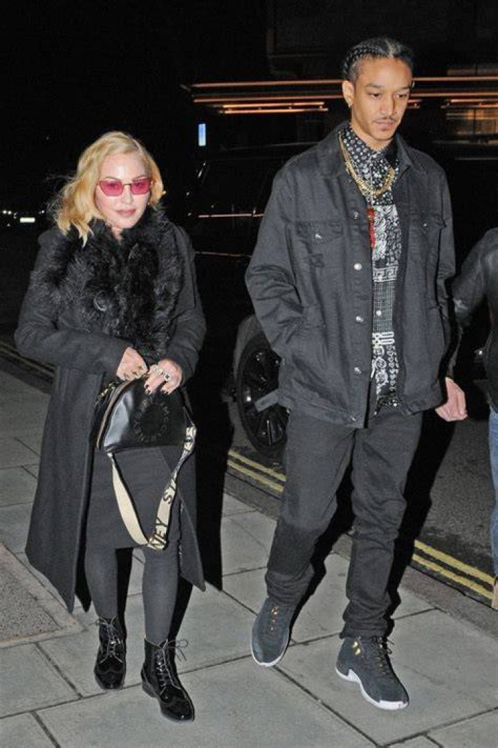 Ahlamalik Williams with Madonna