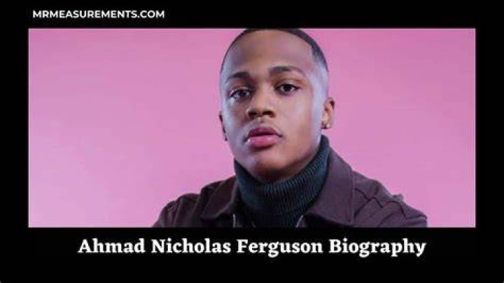 Ahmad Nicholas Ferguson bio