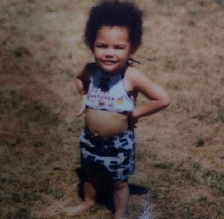 Amanza Smith childhood picture