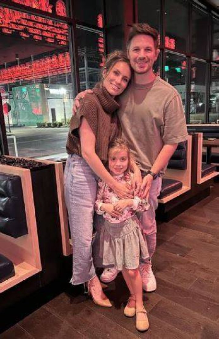 Angela with her husband Matt Lanter