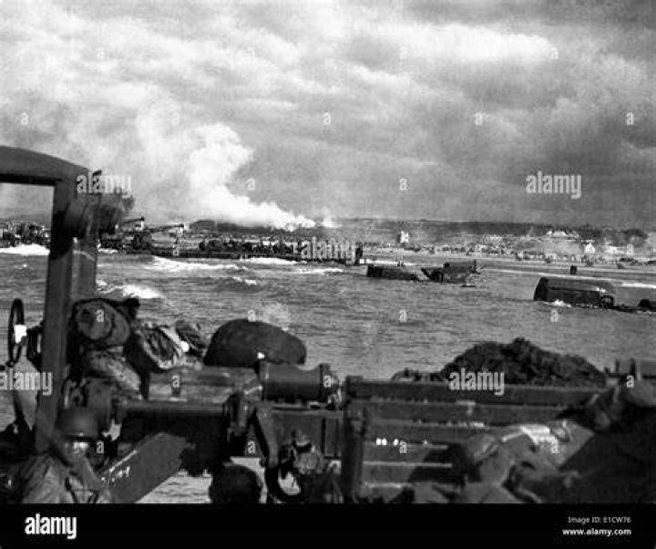 Approaching Omaha Beach