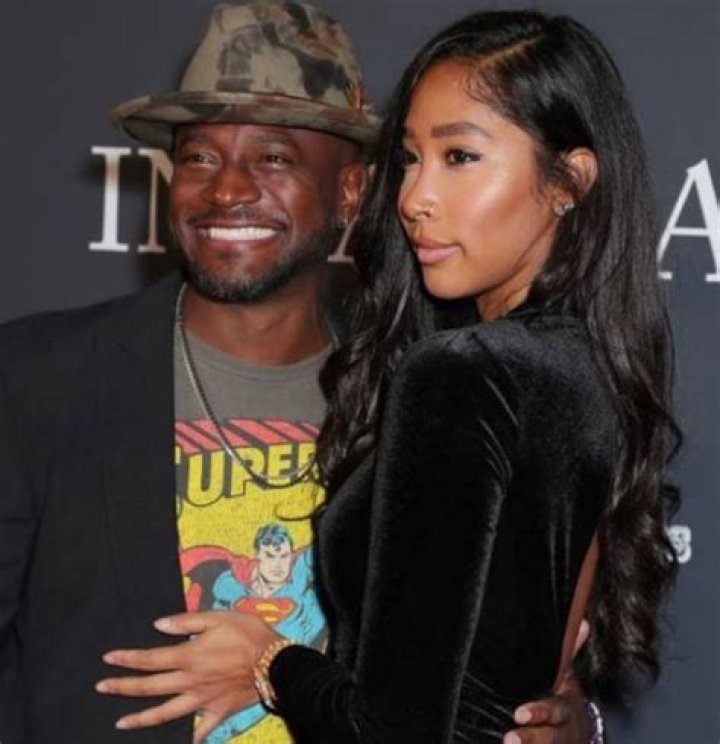 Apryl Jones with her boyfriend Taye DiggsApryl Jones with her boyfriend Taye Diggs