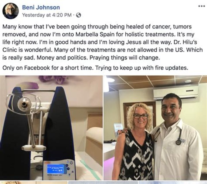Beni Johnson Physical Stats & more