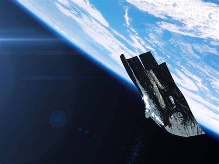 Black Knight Satellite Above South Africa