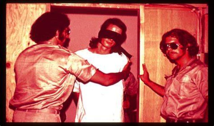 Blindfolded Stanford Prisoner