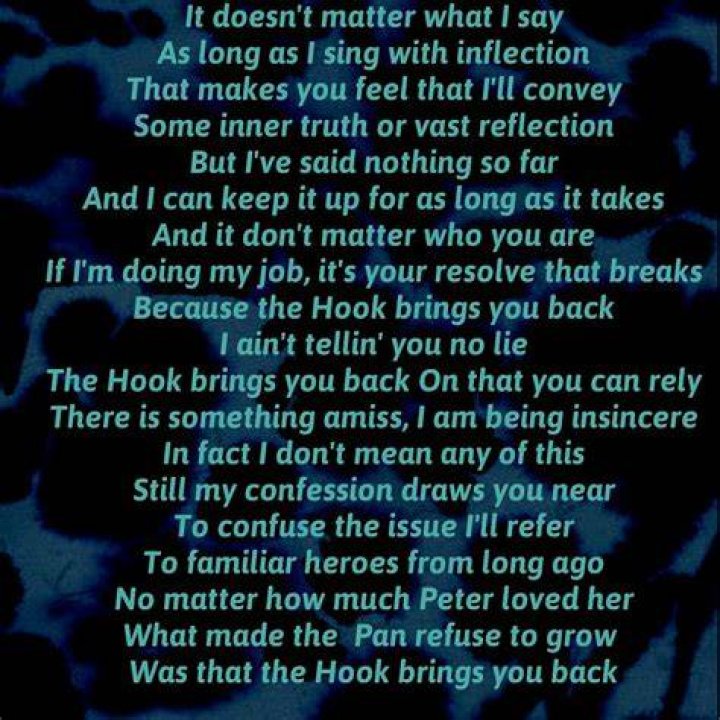 Blues Traveler’s
Hook Lyrics