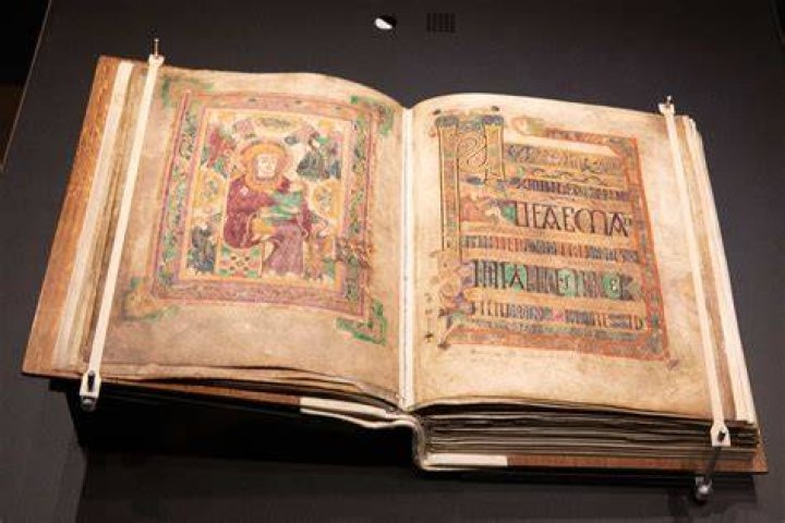 Book Of Kells In Trinity College