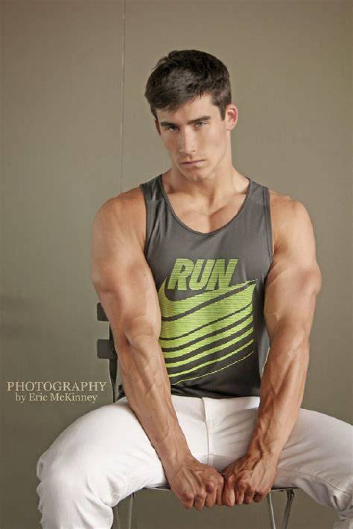 Brandon with model