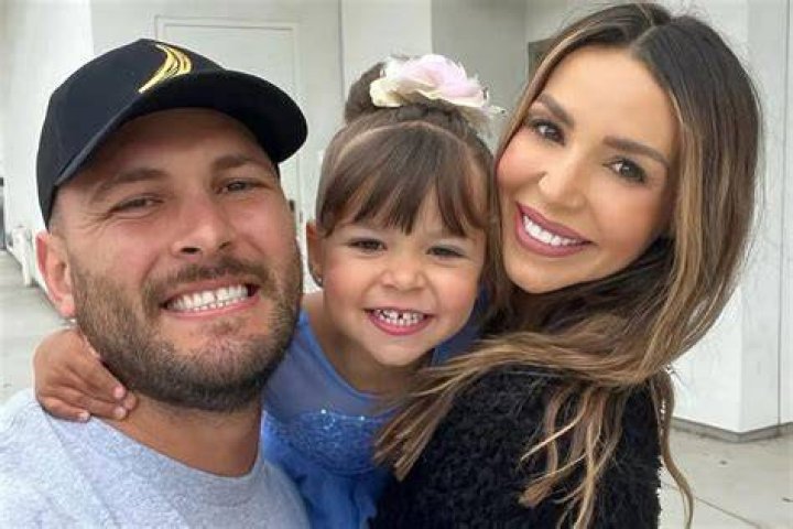 Brock Davies and his family