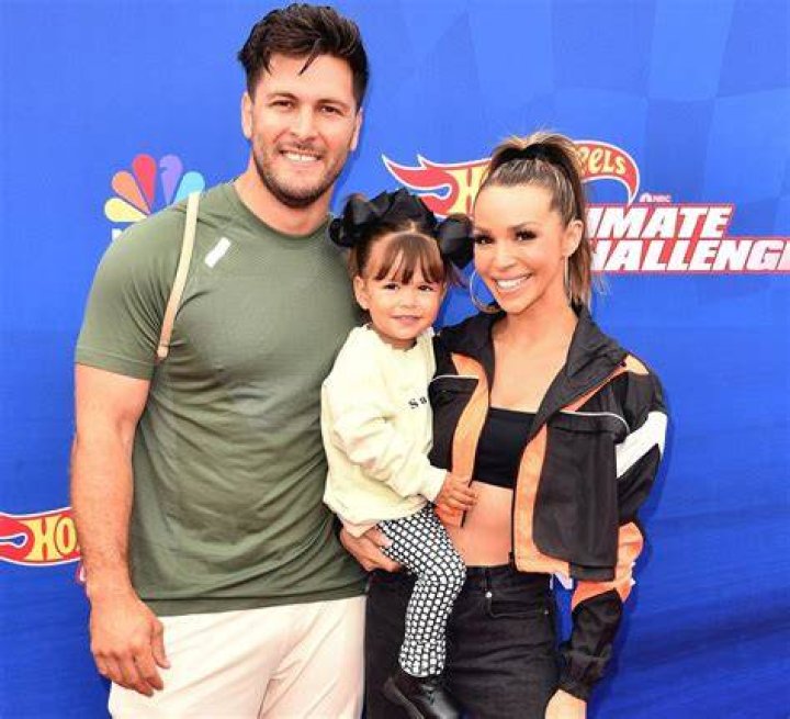 Brock Davies with his girlfriend Scheana Shay