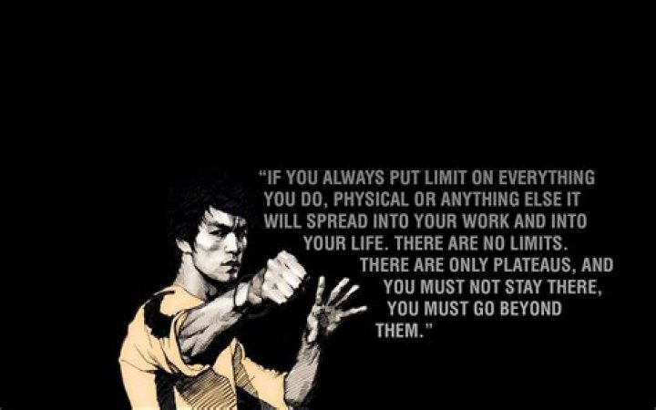 Bruce Lee Quotes No Limits