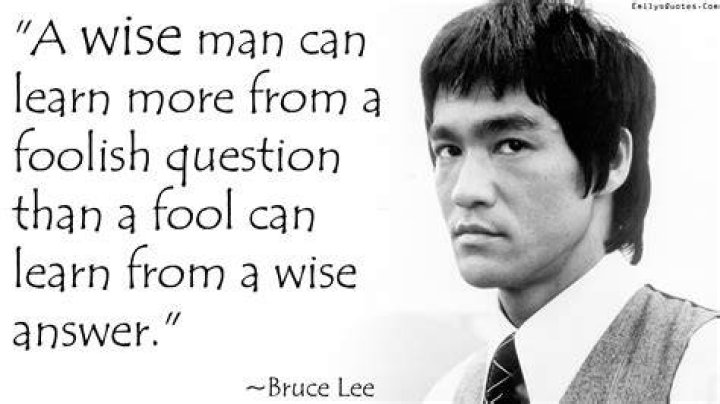 Bruce Lee Quotes On Learning