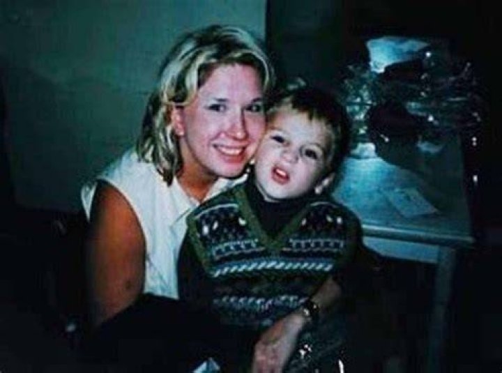 Bryan Ray wit his mother