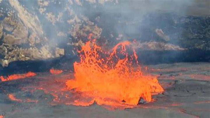 Bubbling Lava Lake