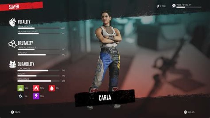 Carla's IG profile