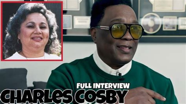 Charles Cosby with his ex-girlfriend