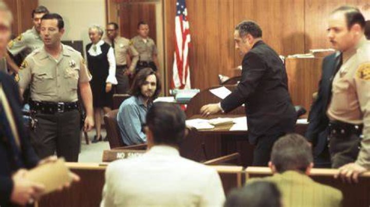 Charles Manson In Court