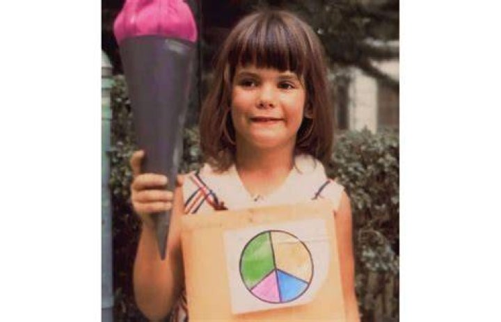 Childhood photo of Sandra with her dad William Frank