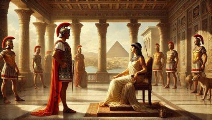 Cleopatra And Julius Caesar