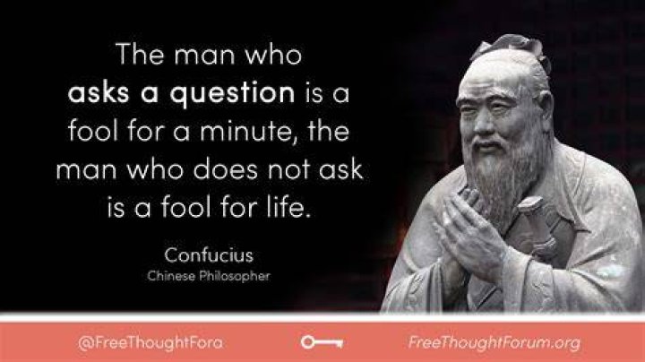 Confucius Question