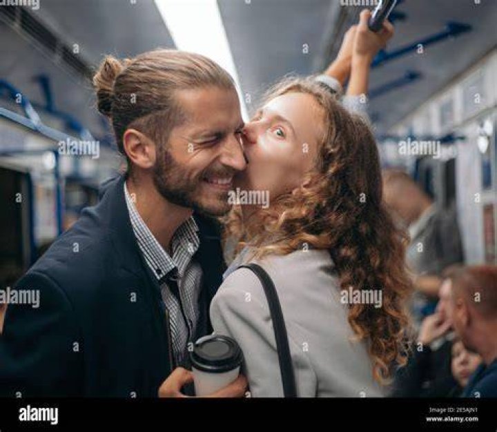 Couple On the Subway