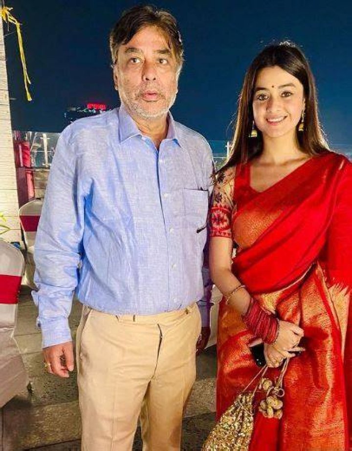 Darshana Banik with her dad