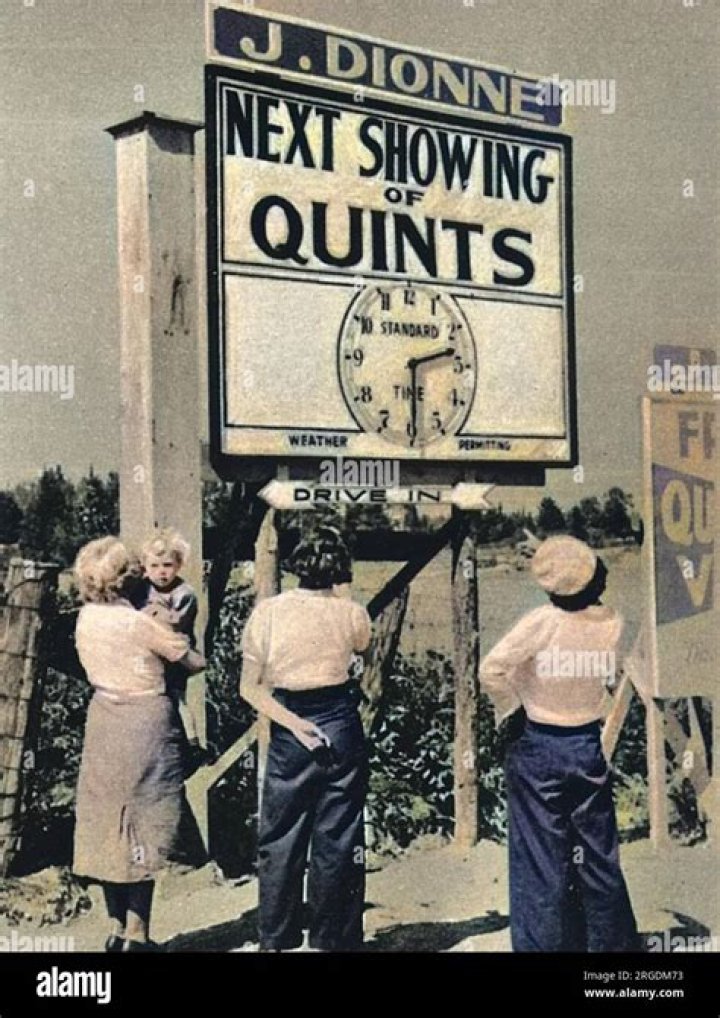 Dionne Quintuplets At Quintland