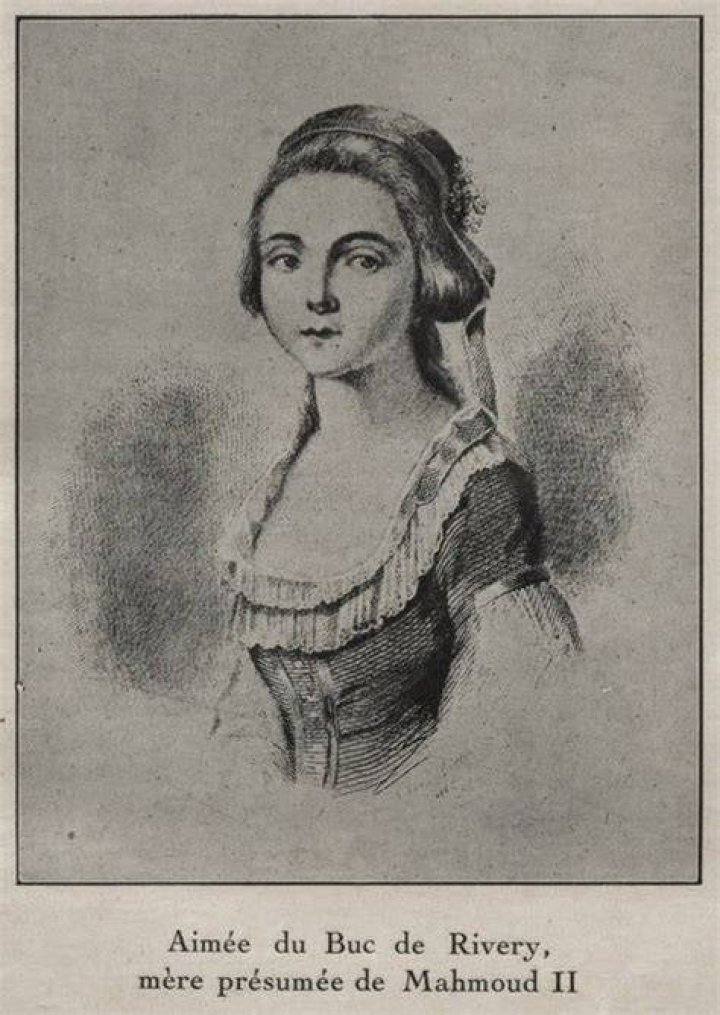 Drawing Of Aimee Du Buc De Rivery