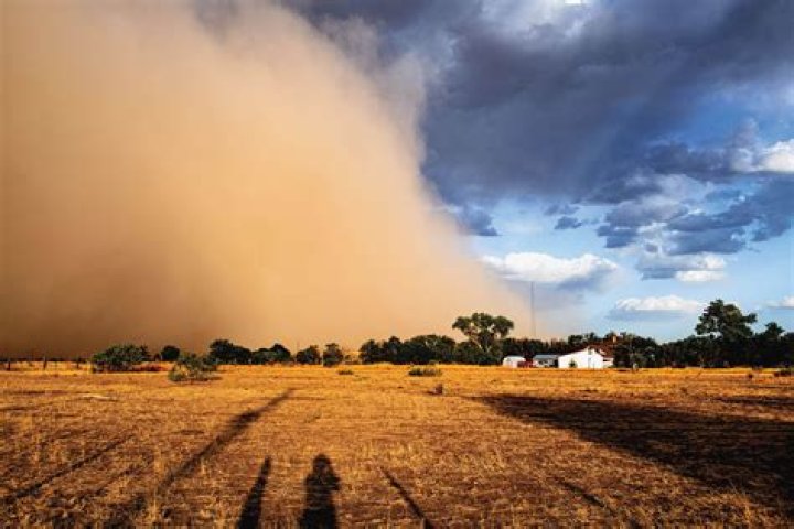 Dust Storm In Texas