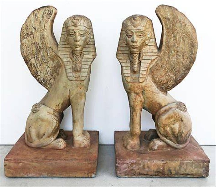 Egyptian Sphinx Garden Ornaments