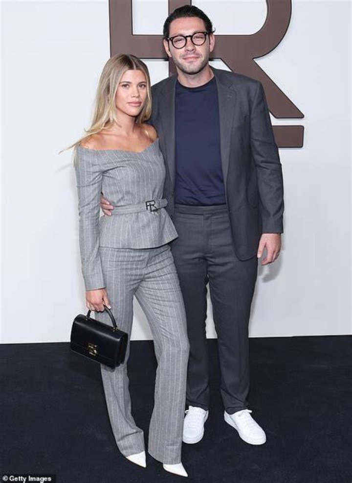 Elliot Grainge with his girlfriend Sofia Richie