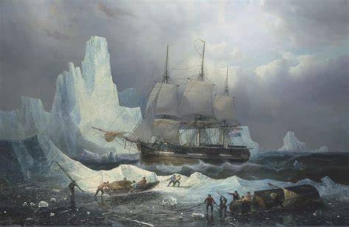 Erebus On Ice Painting