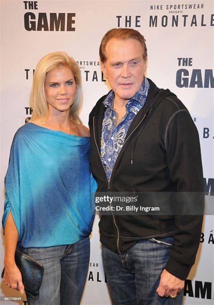 Faith Majors with her husband