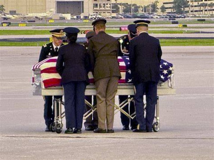 Fallen Soldier Airport Reception