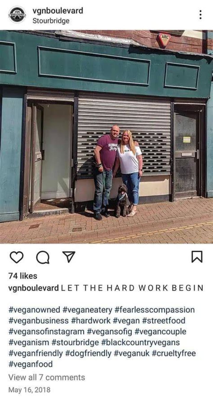 First Instagram post of Vanessa Buchholz