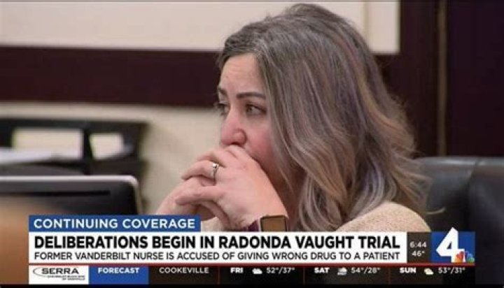 Former Nurse RaDonda Vaught found guilty for Injecting wrong drug to a patient