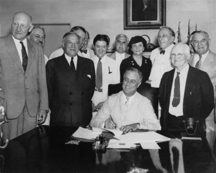 Frances Perkins With Fdr