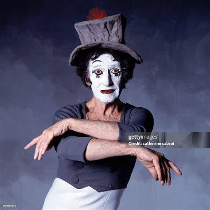 French Mime Marcel Marceau