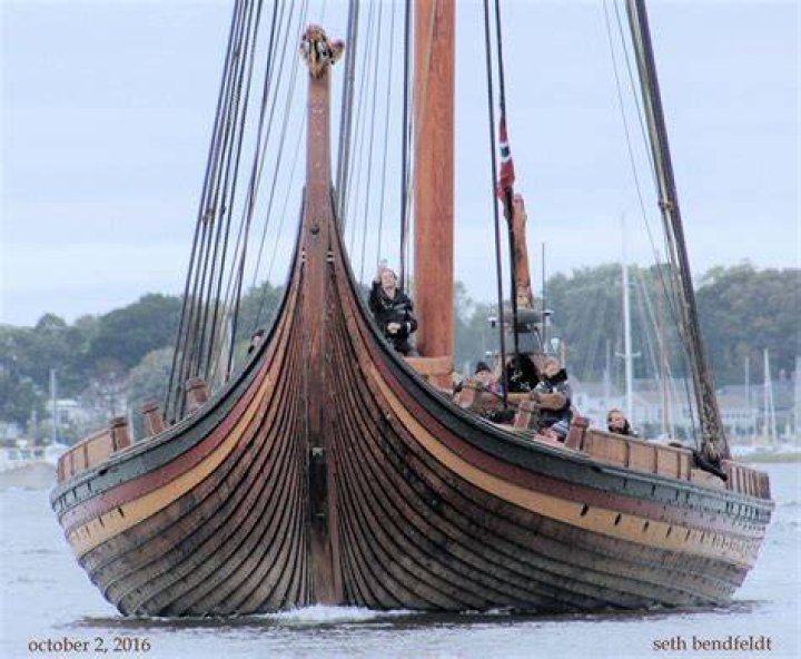 Front Of Viking Ships