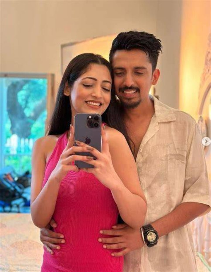 Gargee Nandy with her boyfriend Ronak Gupta