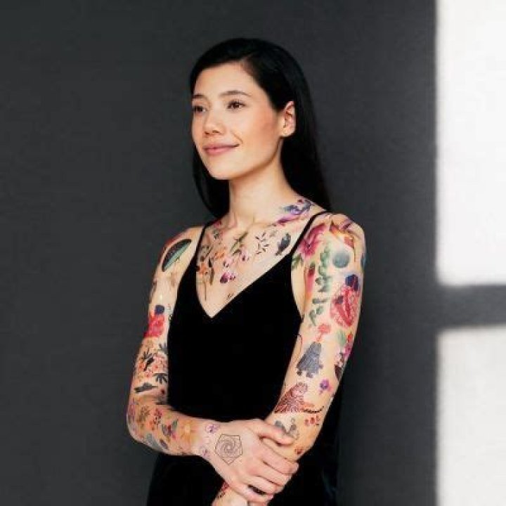 Hanako Greensmith loves tattoos