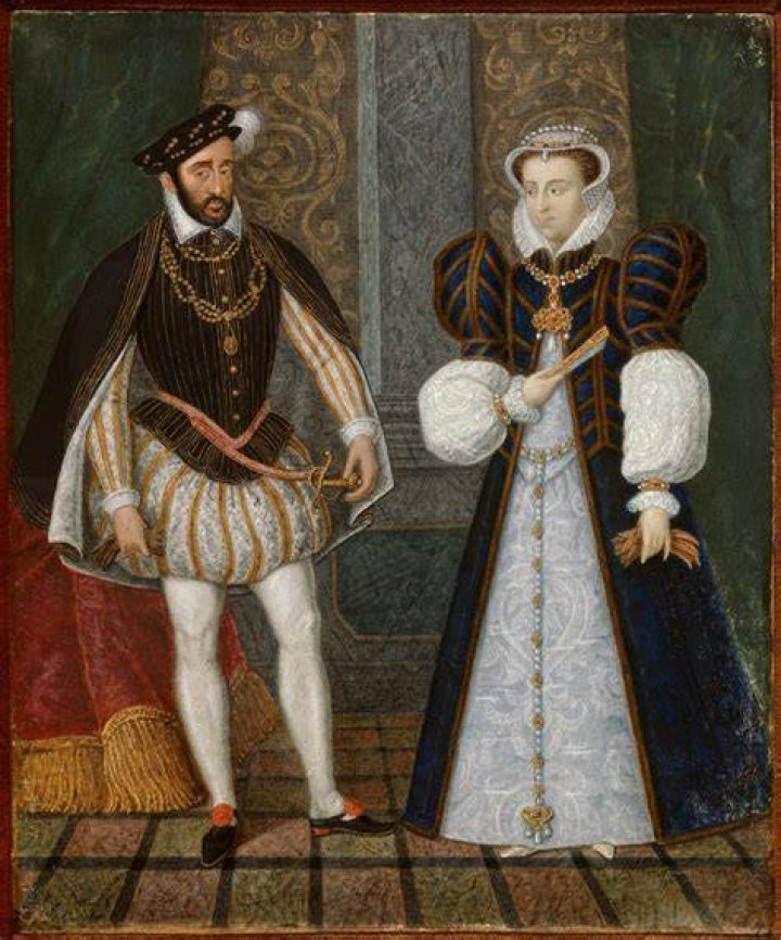 Henry IV And Catherine De Medici And Her Flying Squadron