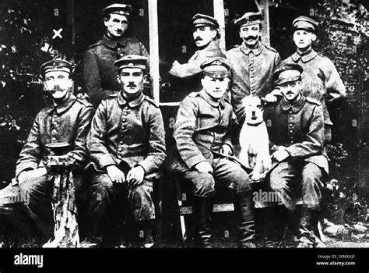 Hitler With Regiment
